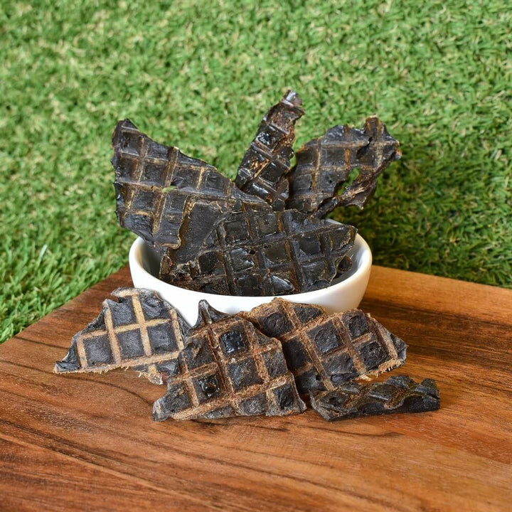 Air-dried Australian Beef Liver pieces, high-value training reward and nutrient-rich offal | Bonza Dog Treats