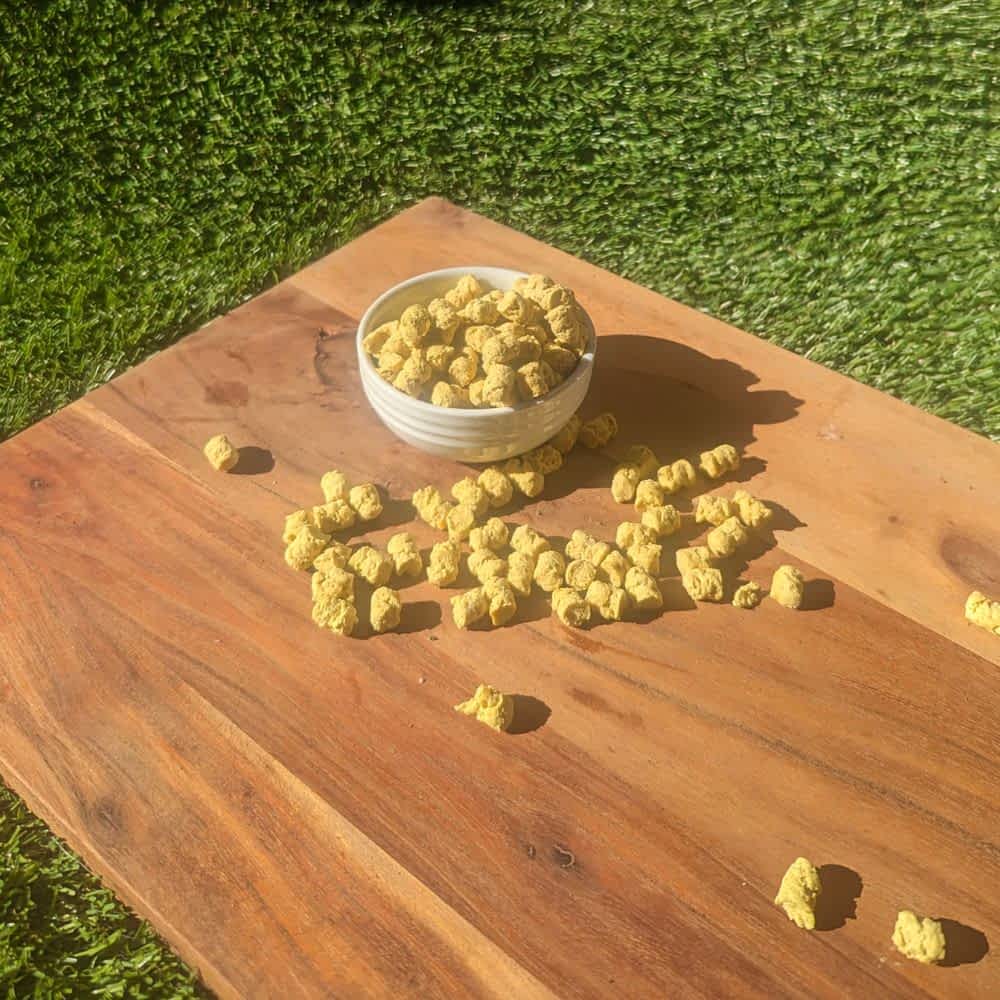 Tiny chicken training treats for puppy training and scentwork | Bonza Dog Treats