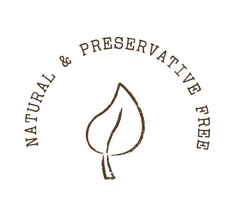 ICON DEPICTING NATURAL & PRESERVATIVE FREE