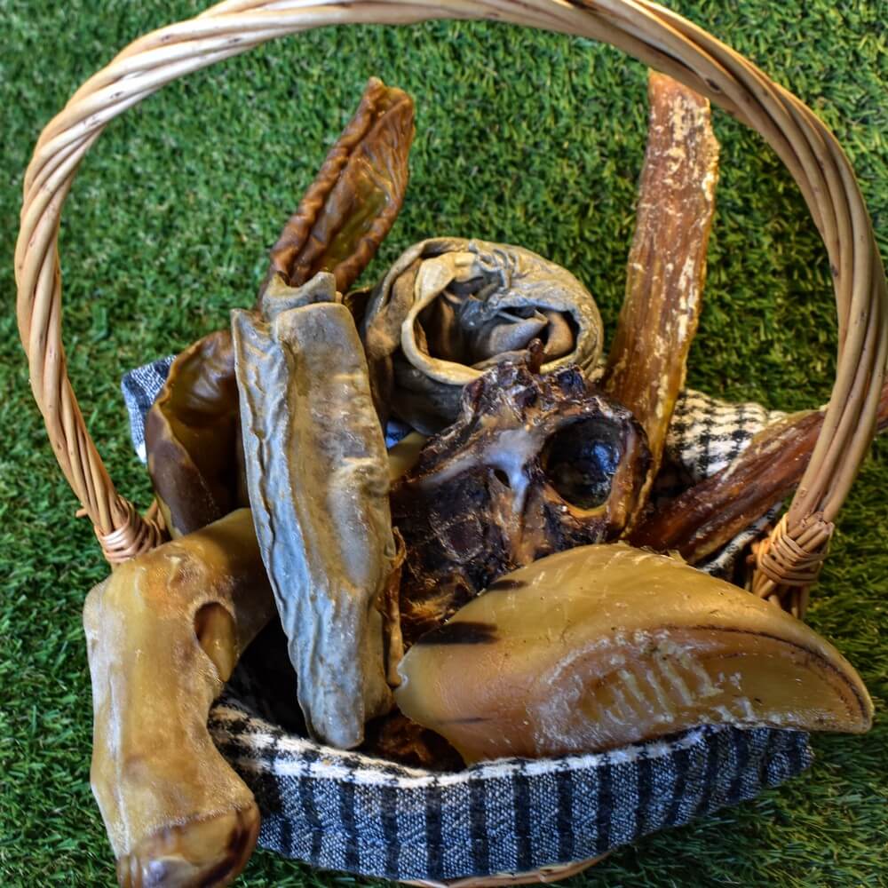 Selection of natural Australian dog treats