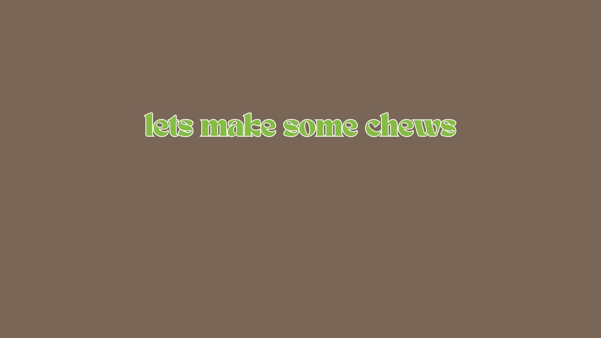 let's make gelatin chews - step by step