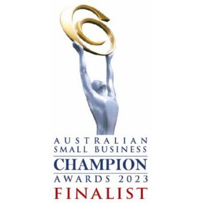 FINALIST LOGO AUSTRALIAN SMALL BUSINESS AWARDS 2023