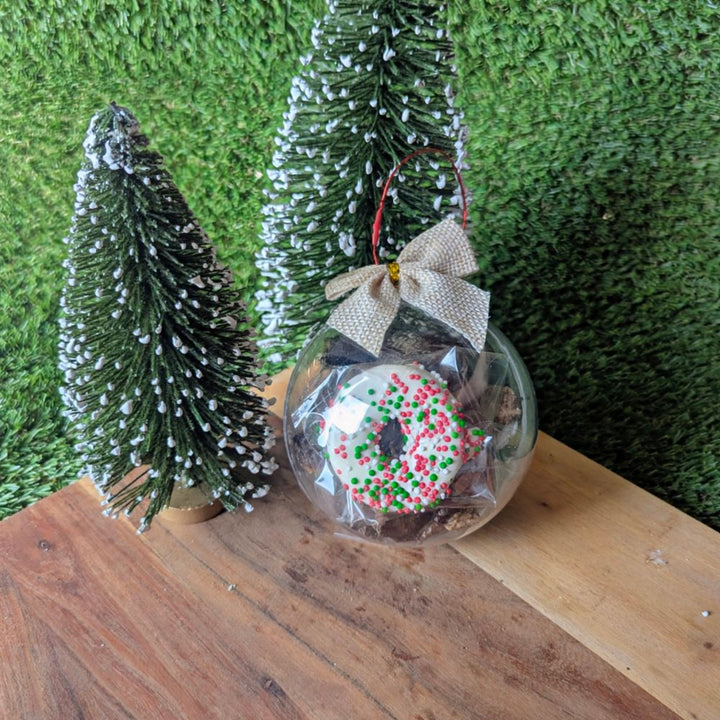 Festive Treat Bauble - 10cm