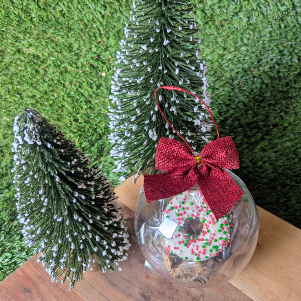 Festive Treat Bauble - 10cm