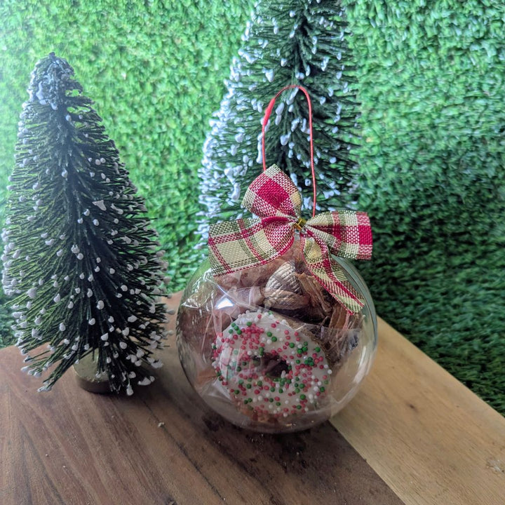 Festive Treat Bauble - 10cm