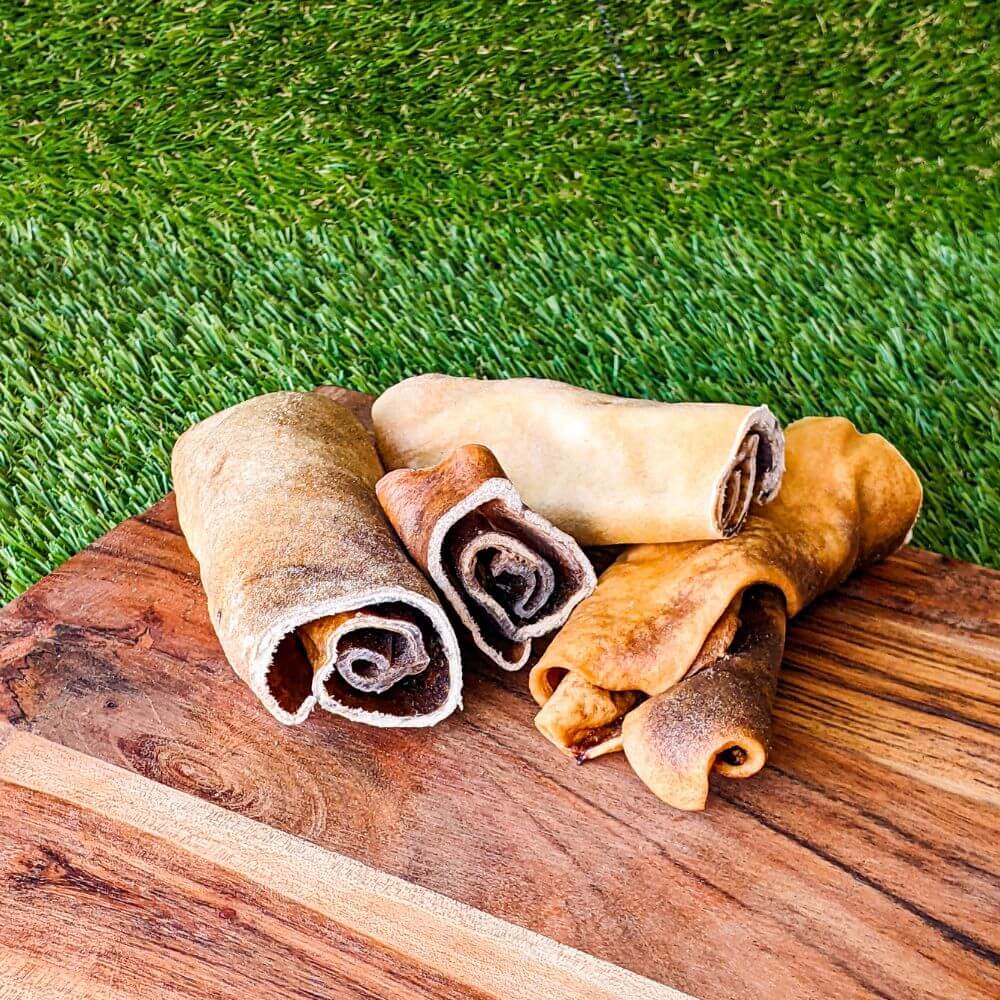 beef skin roll chews - longlasting chew | Bonza Dog Treats