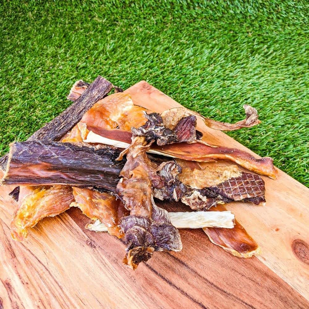 jerky variety pack dental chews | Bonza Dog Treats