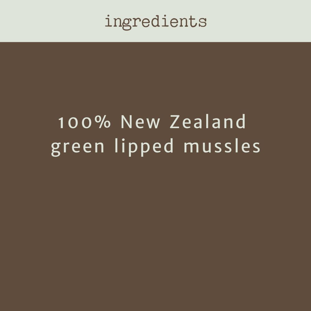 green lipped mussels ingredients bonza dog treats