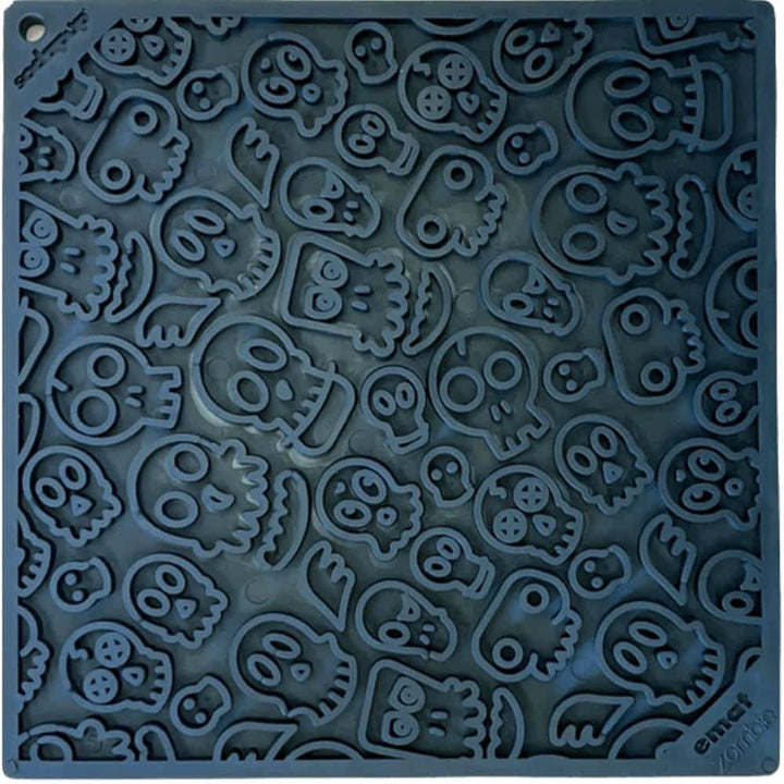 Black Sodapup Zombies Lick Mat - Most Difficult, Complex Enrichment Mat | Bonza Dog Treats