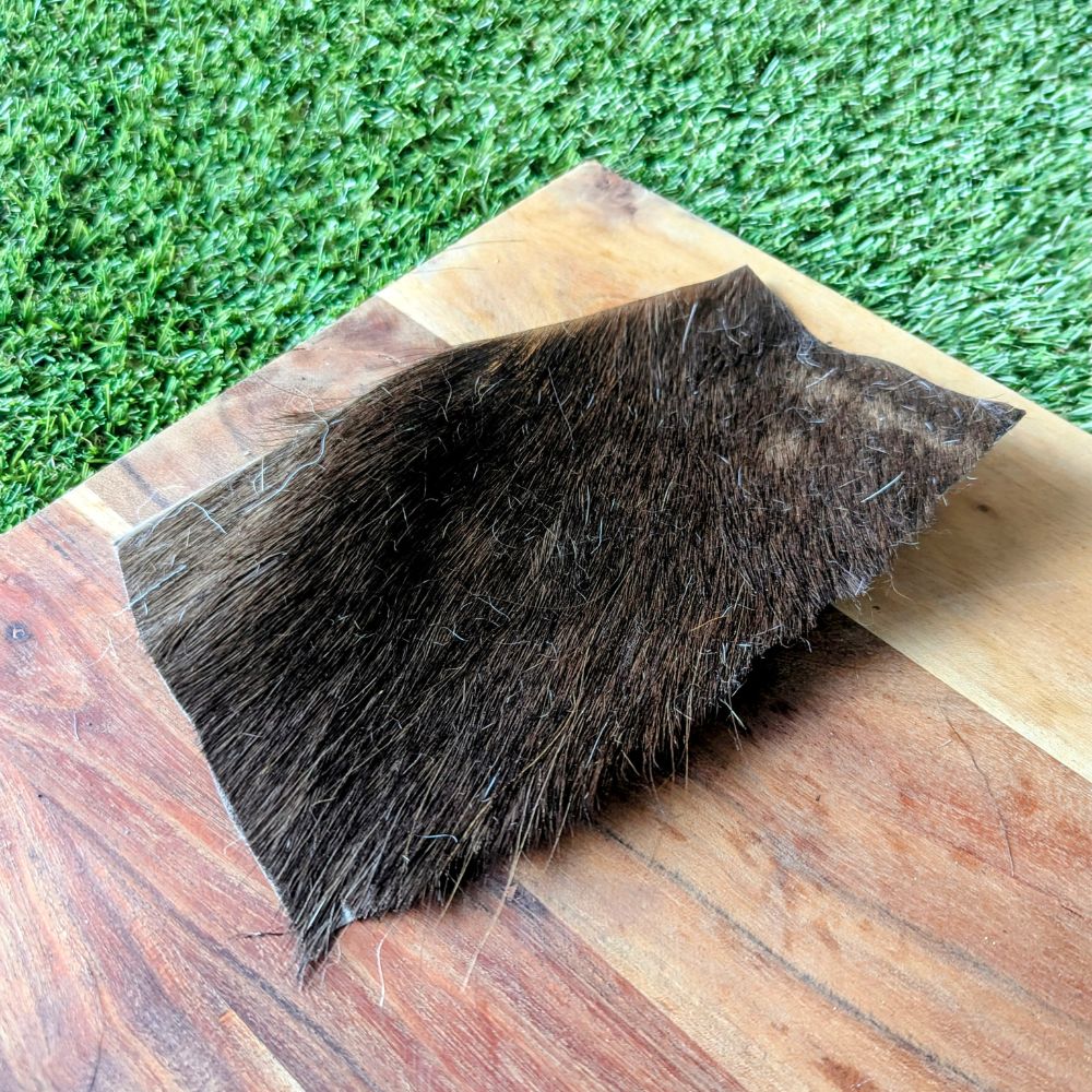 Hairy Furry Venison Skin DOg Chew Bonza Dog Treats