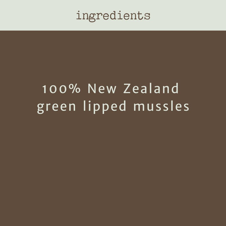green lipped mussels ingredients bonza dog treats