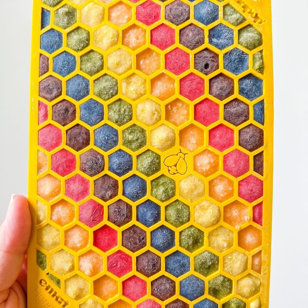 Rainbow filled Sodapup Honeycomb Emat