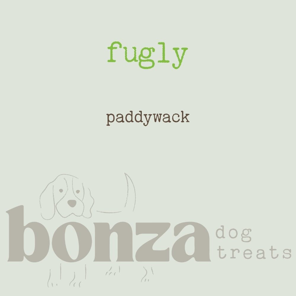 Fugly paddywack dog treat