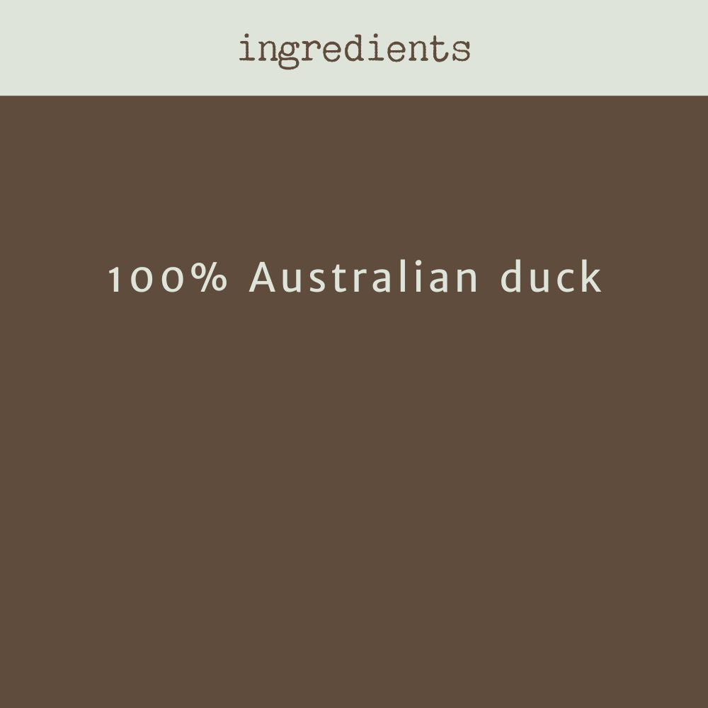 ingredients duck wings bonza dog treats