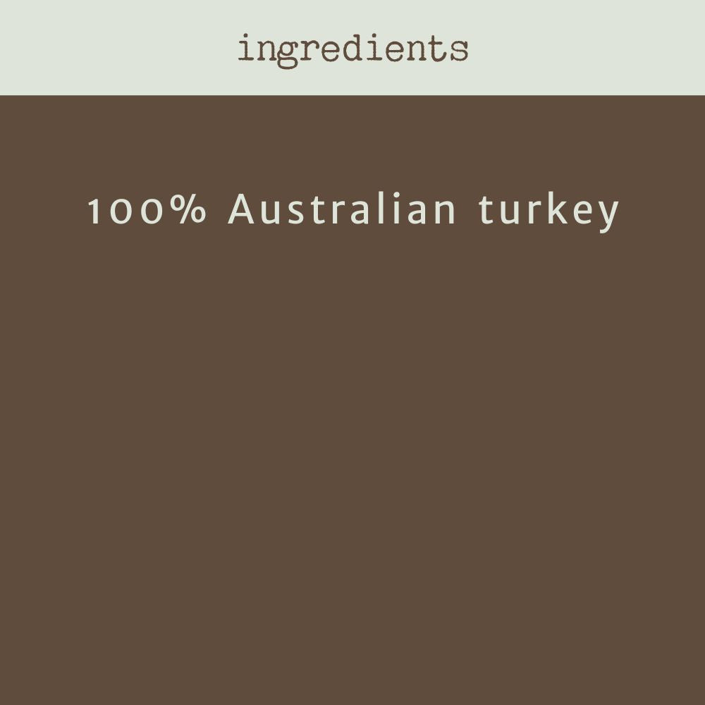 ingredients turkey jerky bonza dog treats